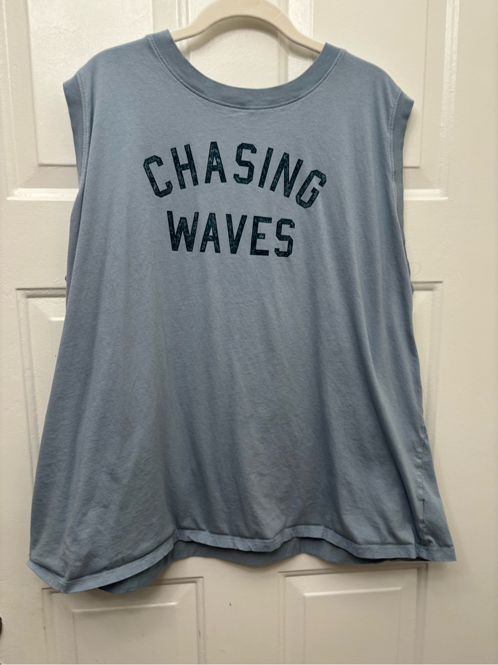 torrid Light Blue 'Chasing Waves' Sleeveless Tank